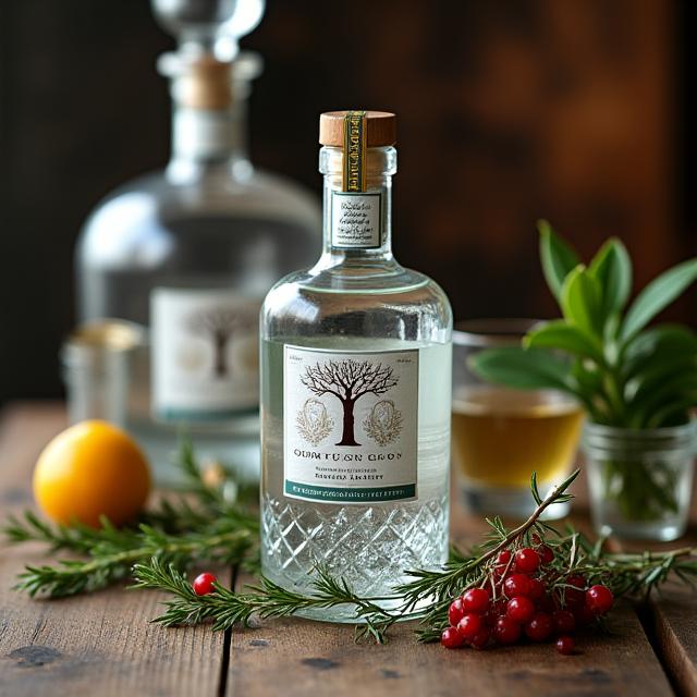 Irish artisan gin distillery with local botanicals